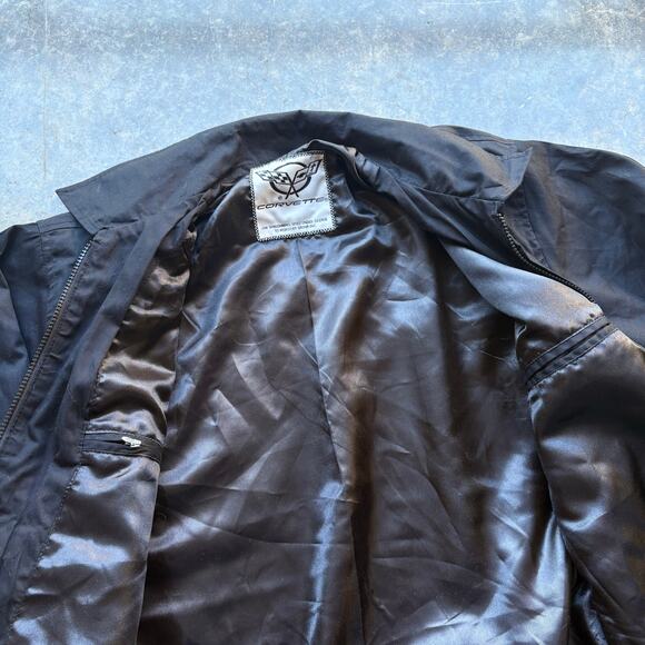 Beautiful Vintage 90s Corvette Zip Up Jacket - Picture 5 of 6